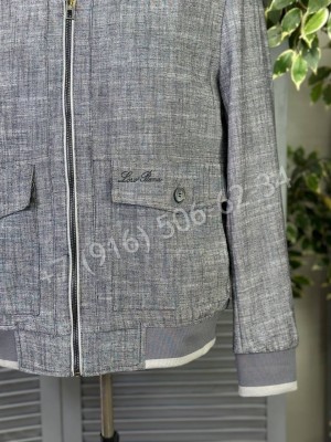 Льняная куртка-ветровка Loro Piana 17123