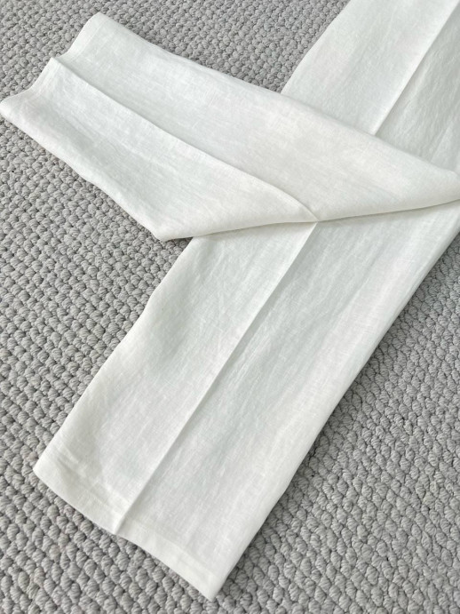 Брюки из льна Brunello Cucinelli 9938