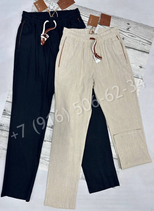 Льняные брюки Loro Piana 28913