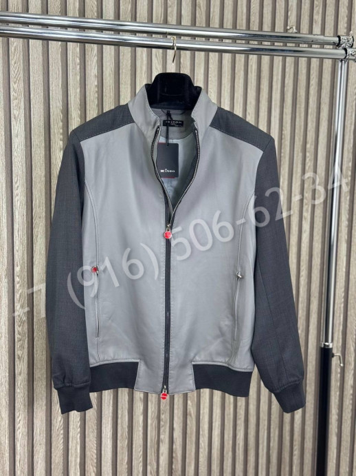 Кожаная куртка KITON 30812