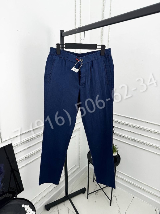 Брюки KITON из льна 31112