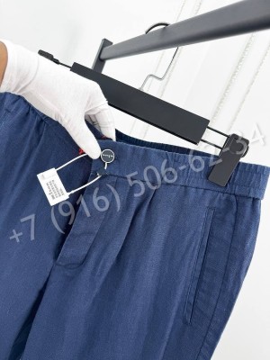 Брюки KITON из льна 31112