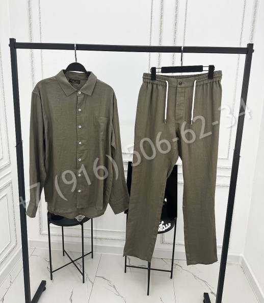 Прогулочный костюм KITON из льна 31214