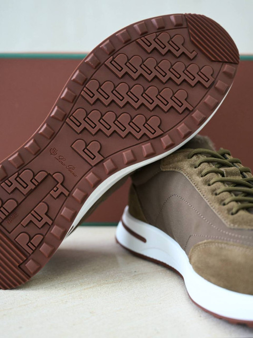 Кроссовки Loro Piana с мехом 5775 5