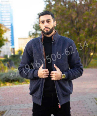 Кардиган KITON с натуральным мехом 23249