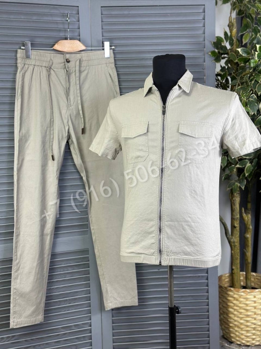 Льняной костюм Loro Piana 14471