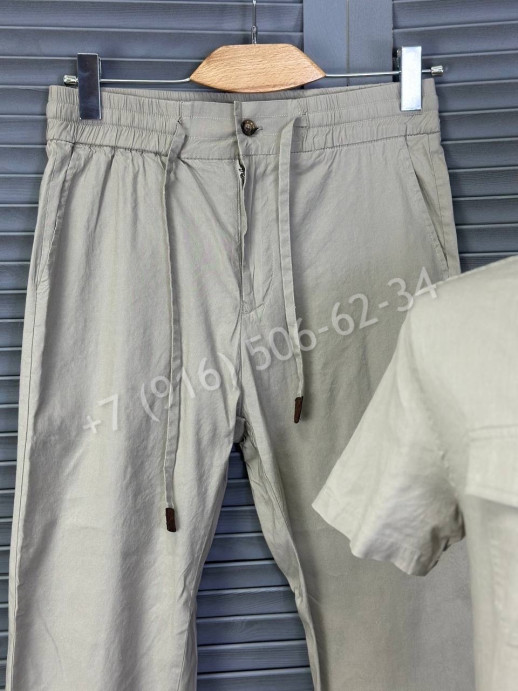 Льняной костюм Loro Piana 14471