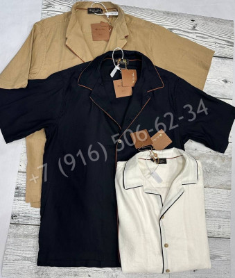 Рубашка Loro Piana льняная 28914