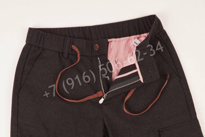 Кашемировые брюки Brunello Cucinelli 19537