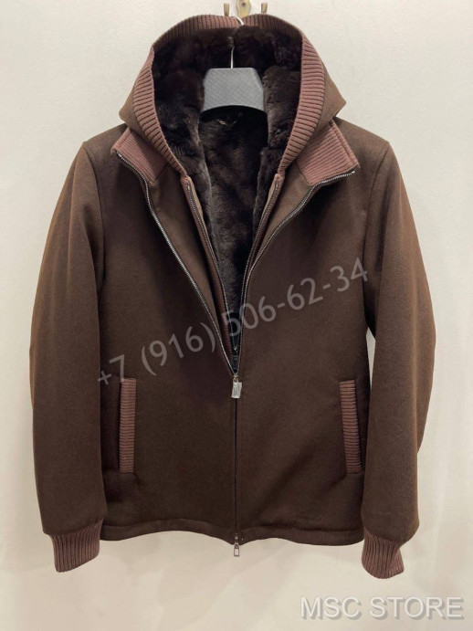 Кашемировая куртка Loro Piana на меху 9797