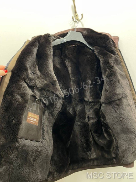 Кашемировая куртка Loro Piana на меху 9797