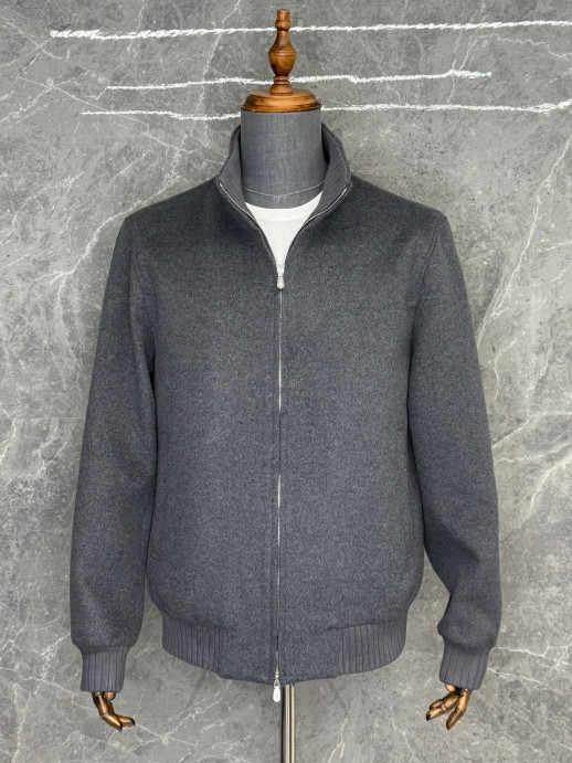 Кашемировый бомбер Brunello Cucinelli 11539 1