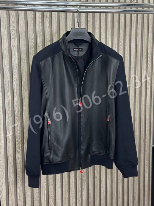 Кожаная куртка KITON 30813