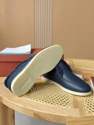 Лоферы Loro Piana с мехом 16052