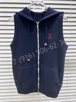 Жилетка Brunello Cucinelli из 100% кашемира 22438
