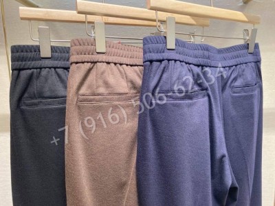 Классические брюки из 100% шерсти KITON 23351