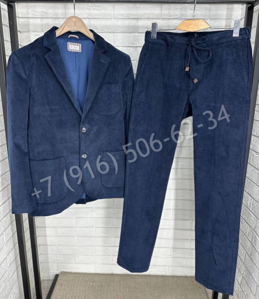 Прогулочный костюм Brunello Cucinelli вельветовый 24092