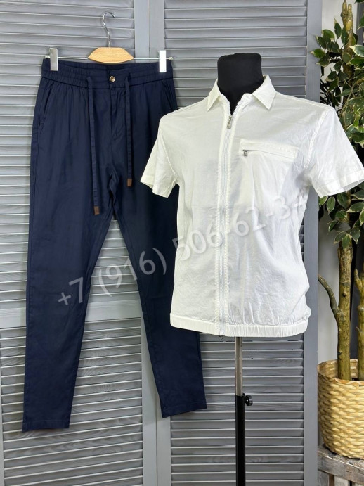 Льняной костюм Brunello Cucinelli 14472