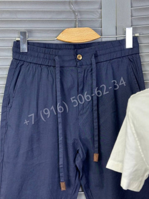 Льняной костюм Brunello Cucinelli 14472