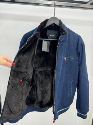 Джинсовая куртка Loro Piana на меху 16018