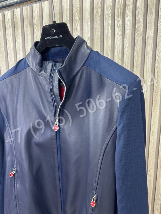 Кожаная куртка KITON 30814