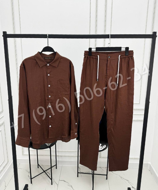 Прогулочный костюм Loro Piana из льна 31216