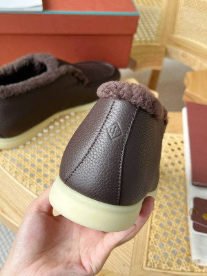 Лоферы Loro Piana с мехом 16052 1