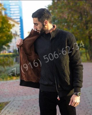 Кардиган KITON с натуральным мехом 23251