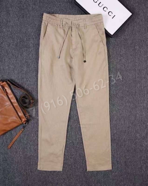 Льняные брюки Hermes 13557