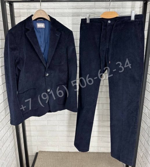 Прогулочный костюм Brunello Cucinelli вельветовый 24093