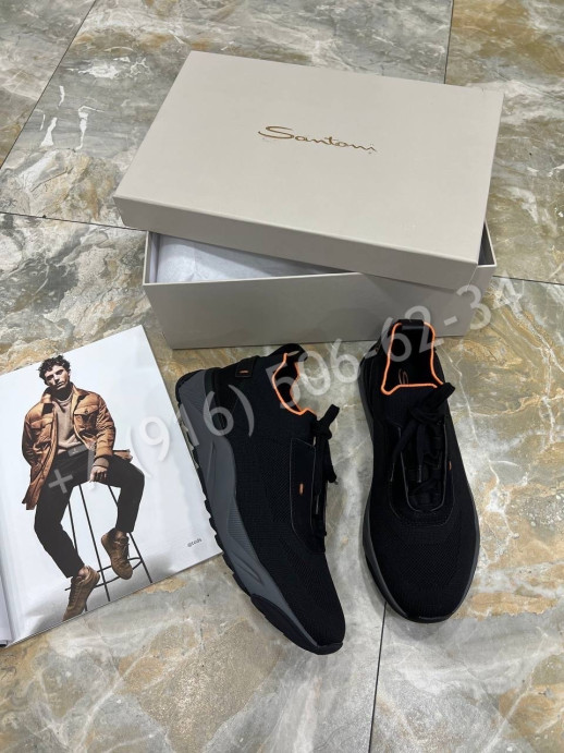 Кроссовки Santoni 24196