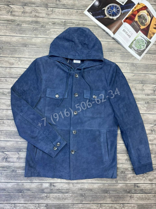 Замшевая куртка Brunello Cucinelli 34517