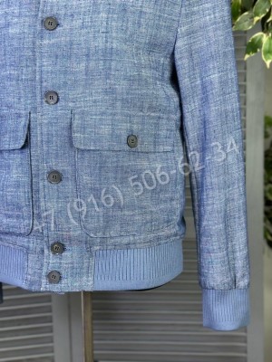 Льняная куртка-ветровка Loro Piana 17126