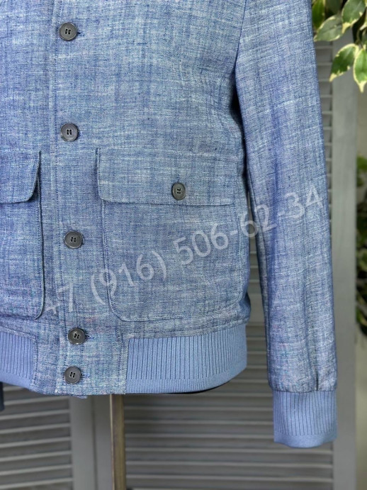 Льняная куртка-ветровка Loro Piana 17126