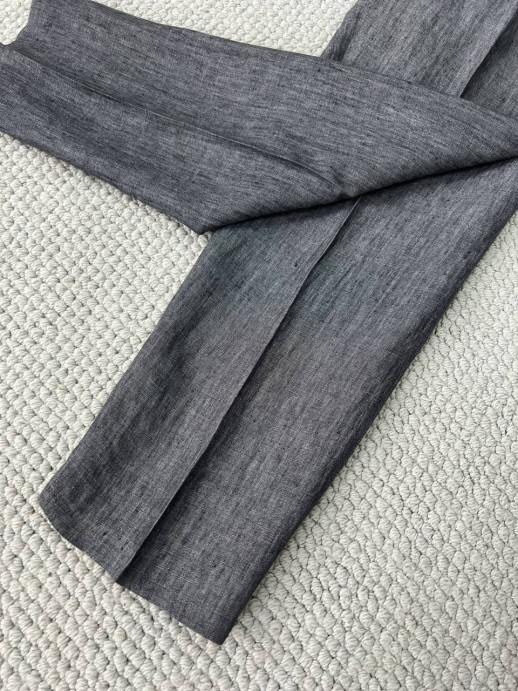 Брюки из льна Brunello Cucinelli 9941