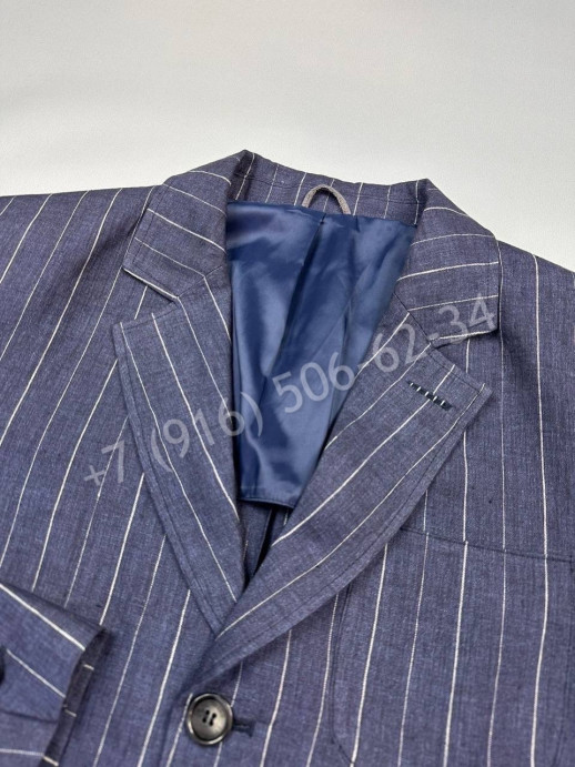 Классический костюм из льна Brunello Cucinelli 17535