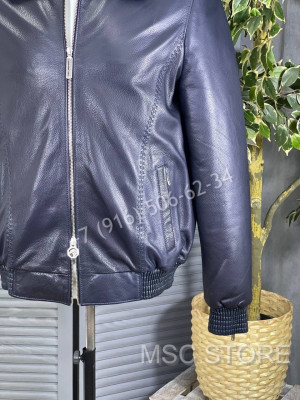 Кожаная куртка Stefano Ricci с мехом внутри 8170