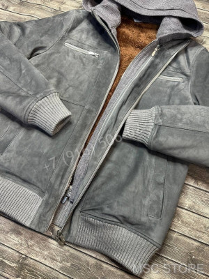 Замшевая куртка Brunello Cucinelli 9799