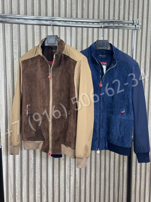Замшевая куртка KITON 30815