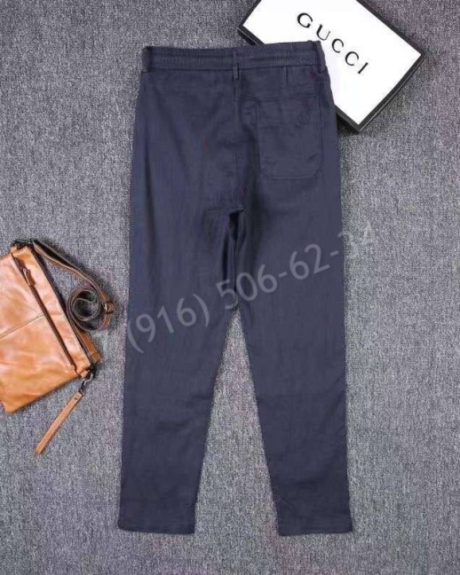 Льняные брюки Hermes 13558