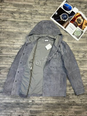 Замшевая куртка Brunello Cucinelli 34518
