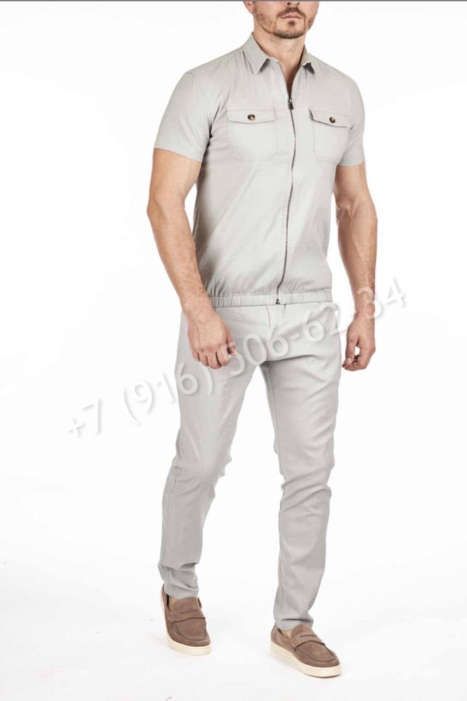 Льняной костюм Loro Piana 14904