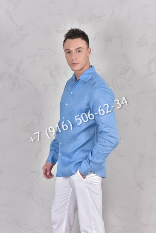 Рубашка Loro Piana из льна 18335 12