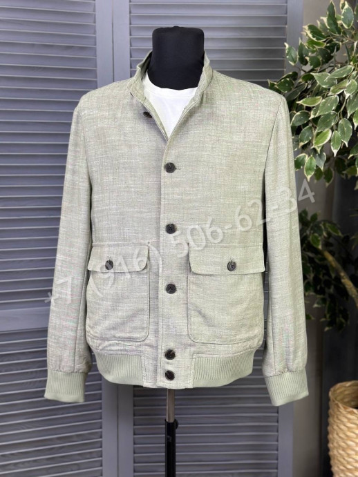 Льняная куртка-ветровка Loro Piana 17127