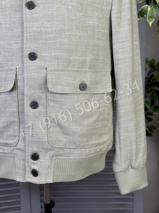 Льняная куртка-ветровка Loro Piana 17127