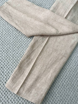 Брюки из льна Brunello Cucinelli 9942