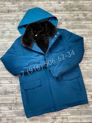 Кашемировое пальто Loro Piana с мехом внутри 7445
