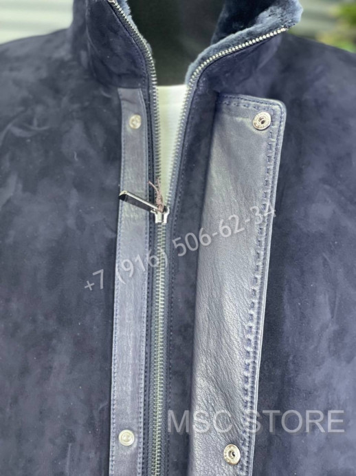 Замшевая дубленка Loro Piana 8171