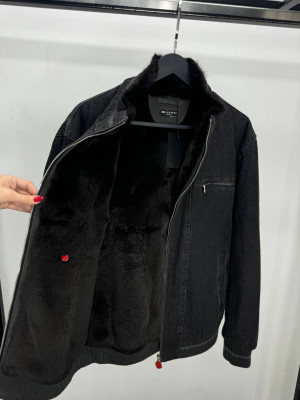 Джинсовая куртка Loro Piana на меху 16018 2