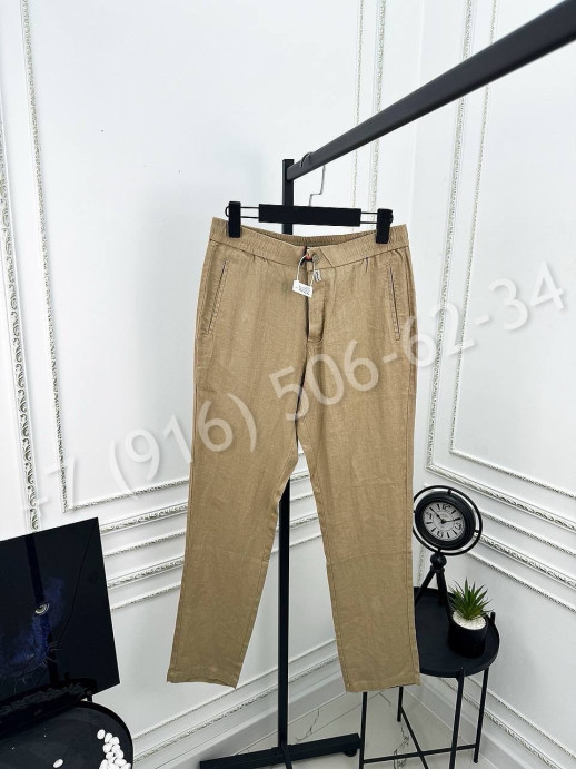 Брюки KITON из льна 31116